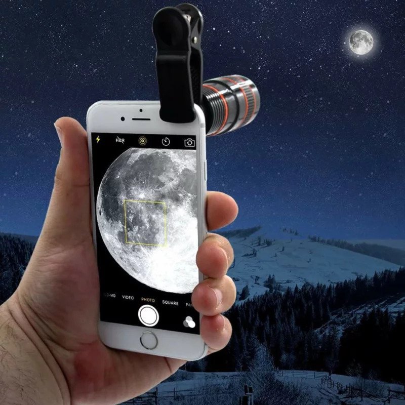 Vrhunski univerzalni ZOOM dodatak objektiv za kameru telefona - Slika 5